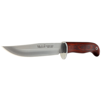 MUELA 113 mm blade, rosewood pakkawood handle and stainless guard and cap  GRED-13R - KNIFESTOCK