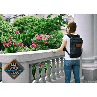Magforce IMBS 16&quot; Stealth Hiker Backpack - 500D Black #A7115B - KNIFESTOCK