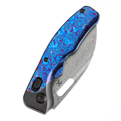 KANSEPT Vivid Damascus Cross Bar Lock K1094V5 - KNIFESTOCK