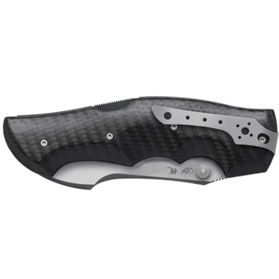 Viper Rhino-1 Stonewash, Carbon Fiber V5903FC - KNIFESTOCK