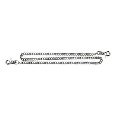 Herbertz Jumbo-messenketting, verchroomd, 2 karabijnhaken 272260 - KNIFESTOCK