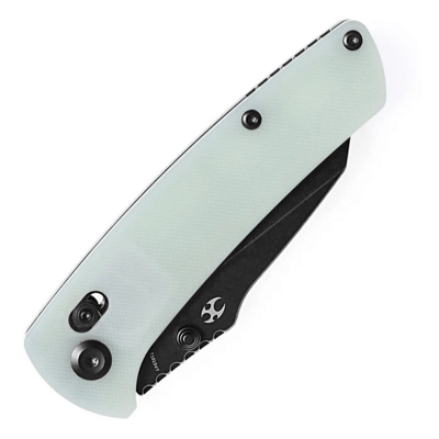 Kansept Main Street Black Stonewashed 154CM Jade G10 T1015V7 - KNIFESTOCK