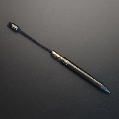 Ocaso BigiDesign Titanium Mini Pen - Black 81TBL - KNIFESTOCK