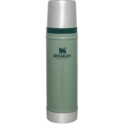 Stanley  termoska The Legendary Classic Bottle 590 ml/20oz Hammertone Green 10-11345-042 - KNIFESTOCK