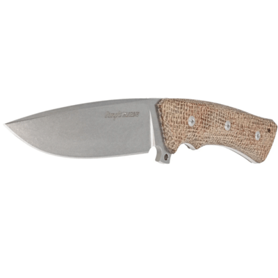 Viper kiinteäteräinen veitsi, jossa on Stonewash-pintakäsittely, terän paksuus 4 mm. Kahva on valmis - KNIFESTOCK