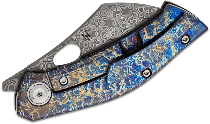 KANSEPT Osprey Damascus Frame Lock K2087A2 - KNIFESTOCK