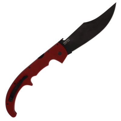COLD STEEL ESPADA XL RUBY RED / 16.75&quot; OVERALL / 7.5&quot; BLADE / 3MM THICK / AUS10A / G-10 HANDLE 62MGC - KNIFESTOCK