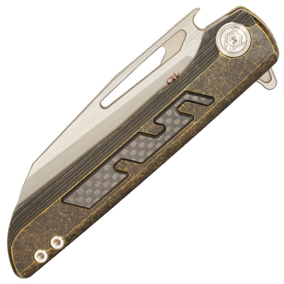 CH KNIVES couteau pliant 9,5 cm Butcher2-BZ marron - KNIFESTOCK