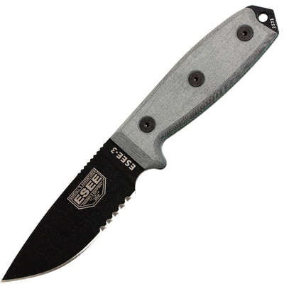 ESEE-3 Serrated Edge ESEE-3S - KNIFESTOCK