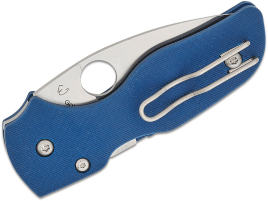 Spyderco C230GPCBL LIL&#039; NATIVE COBALT BLUE G-10 CPM SPY27 PLAINEDGE - KNIFESTOCK