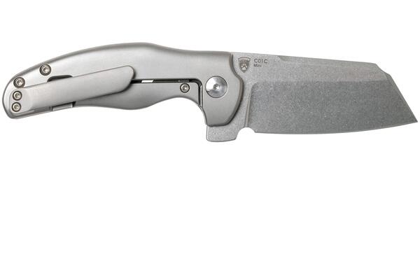 Kizer C01c Mini Sheepdog Titane Gris - Ki3488A1 - KNIFESTOCK