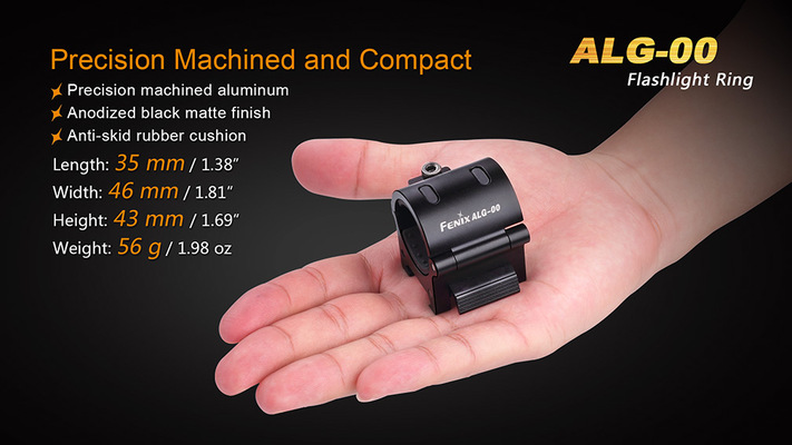 Fenix rychloupínací kovová montáž svítilny ALG00 - KNIFESTOCK