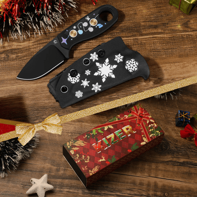 Kizer Beaver D2 G10 -  Xmas edition - KNIFESTOCK
