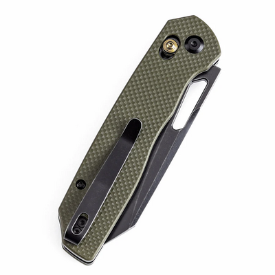 TENABLE KNIVES Shard Blackwash 14C28N 0.14&quot; / 3.5mm Olive Green G10 T1006V3 - KNIFESTOCK