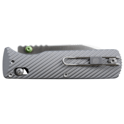 Vosteed Vombat M390 Satin Aluminum Gray A4104 - KNIFESTOCK