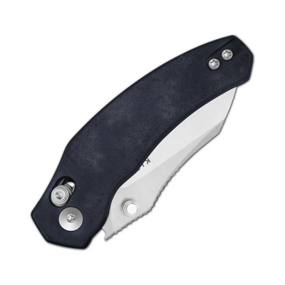 Kizer Mini Bulldog Nitro-V Richlite(Blue Canyon) V3672SA3 - KNIFESTOCK