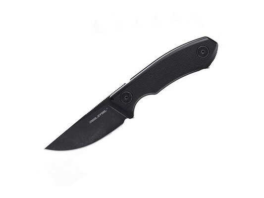 Real Steel Receptor Blackwash zwart - KNIFESTOCK