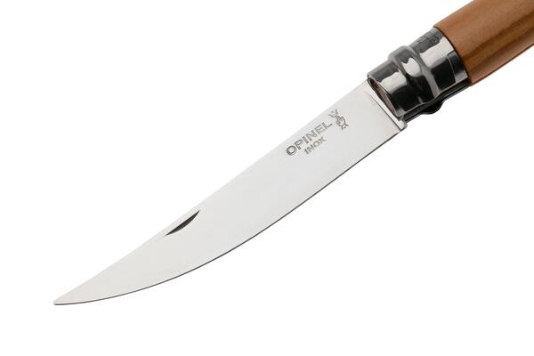 Opinel  N°10 Effile Slim rukoväť Oliva, leštená oceľ 002562 - KNIFESTOCK