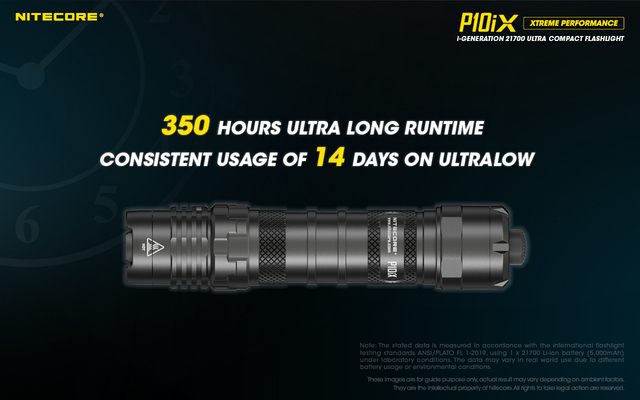 Nitecore Tactical Flashlight P10iX 4000 lm  - KNIFESTOCK