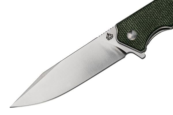 QSP Knife Mamba V2, Satin D2 Blade, Green Micarta Handle QS111-I1 - KNIFESTOCK