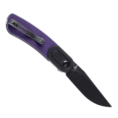 Kansept Reverie Black Stonewashed 154CM Black and Purple G10 T2025B5 - KNIFESTOCK