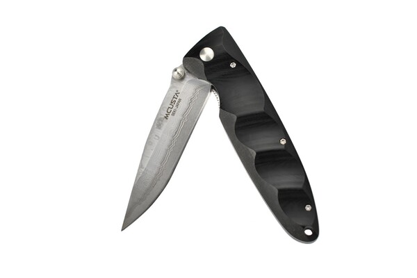 MCUSTA Basic - Micarta Damascus MC-22D - KNIFESTOCK
