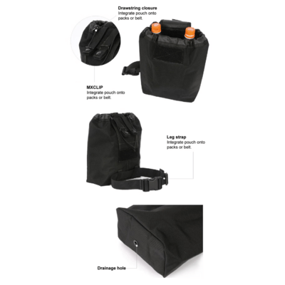 Magforce 8&quot; Utility Pouch Green #0209G - KNIFESTOCK