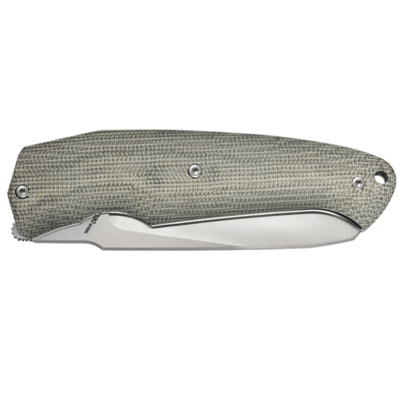 Viper NOVIS Satin M390, Green Canvas Micarta V5972CV - KNIFESTOCK
