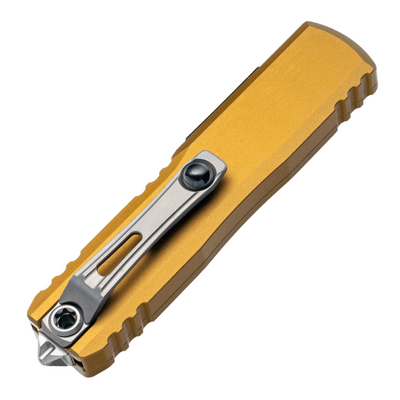 Microtech UTX-85 GEN IV D/E STONEWASH STANDARD TAN 12324-10TA - KNIFESTOCK