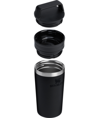 STANLEY The Café-To-Go Travel Mug .35L / 12oz  Black 10-12080-017 - KNIFESTOCK