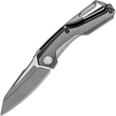 Kershaw K-1220 Reverb Two-Tone Sheepsfoot Blade G10 Handle with Carbon Fiber Overlay - KNIFESTOCK