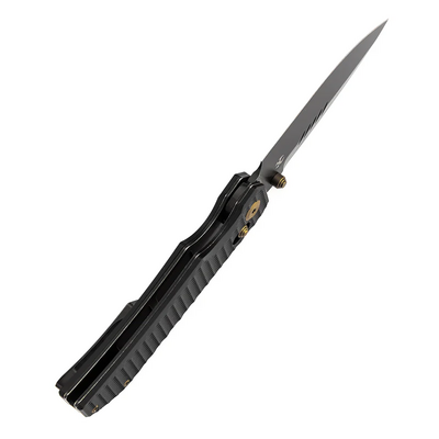 Kansept Eaglestrike Blackwash CPM S35VN Black Anodized Titanium K1095V6 - KNIFESTOCK