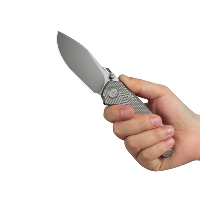 KB Agera Beadblast M390 Sandblast Ti KB437A - KNIFESTOCK