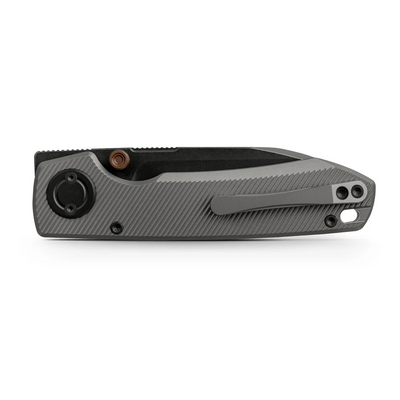 Vosteed Raccoon® V M390 Fekete Stonewash, Sötétszürke Titán A4004 - KNIFESTOCK
