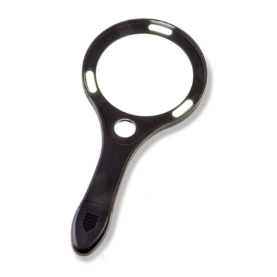 Carson 3.5&#039;&#039; Lumé Series 2.5x Aspheric COB LED Magnifier with 7x Spot Len AS-90 - KNIFESTOCK