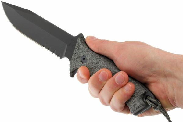 Chris Reeve Pacific MagnaCut Serrated Black PAC-1001 - KNIFESTOCK