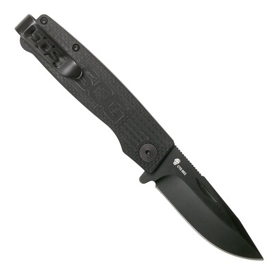 SOG TERMINUS Slipjoint ALL BLACK 01SG036 - KNIFESTOCK