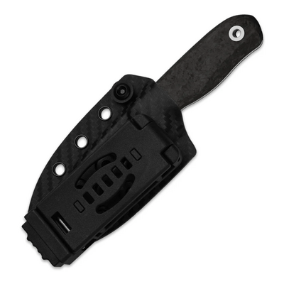 Kizer Drop Bear Fix M390,Satin,CF - KNIFESTOCK