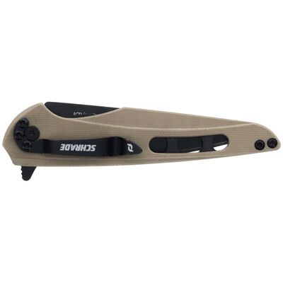 SCHRADE Kinetic Folder-Tan 1159316 - KNIFESTOCK