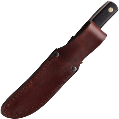 Schrade Old Timer Mountain Lion cu teacă din piele. Oțel 7Cr17MoV. - KNIFESTOCK