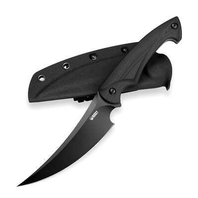 KUBEY Scimitar Couteau de Chasse à Lame Fixe Manche G10 KU231B - KNIFESTOCK