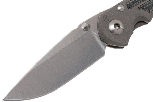 Chris Reeve Small Inkosi Inlay Micarta Canvas Black Drop Point Sin-1012 - KNIFESTOCK