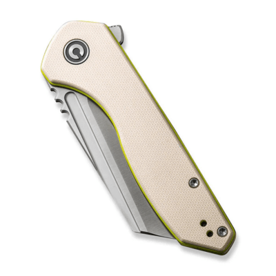 CIVIVI ExOne Ivory G10 HandleSatin Finished Nitro-V BladeLiner Lock C23036-2 - KNIFESTOCK