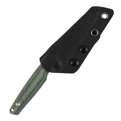 Tenable Parr Stonewashed 14C28N Green Micarta G011B5 - KNIFESTOCK