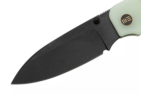 WE Big Banter Natural G10 Handle Black Stonewashed CPM 20CV Blade WE21045-3 - KNIFESTOCK