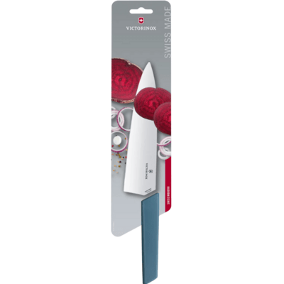 VICTORINOX Coltello da intaglio, 20 cm, blu fiordaliso 6.9016.202B - KNIFESTOCK
