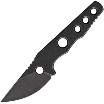 Petrified Fish PFE13 Bison Schwarz Stonewashed 14C28N - KNIFESTOCK