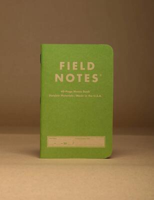 Field Notes Kraft Plus Moss 2-pack FNC-57c - KNIFESTOCK