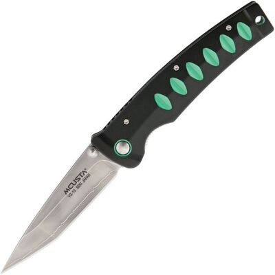 Mcusta fekete-zöld alumínium, VG10 / damast MC-44C - KNIFESTOCK