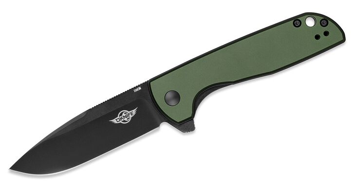 OKNIFE 154cm, Aluminum, from Green Freeze (from Green Aluminum Handle) - KNIFESTOCK